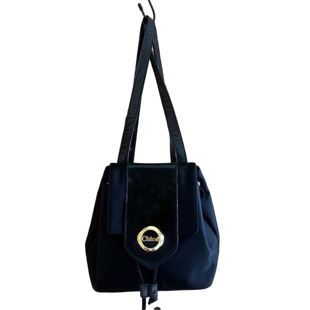 Chloe Black Women's Bag Mini Backpack Y2K